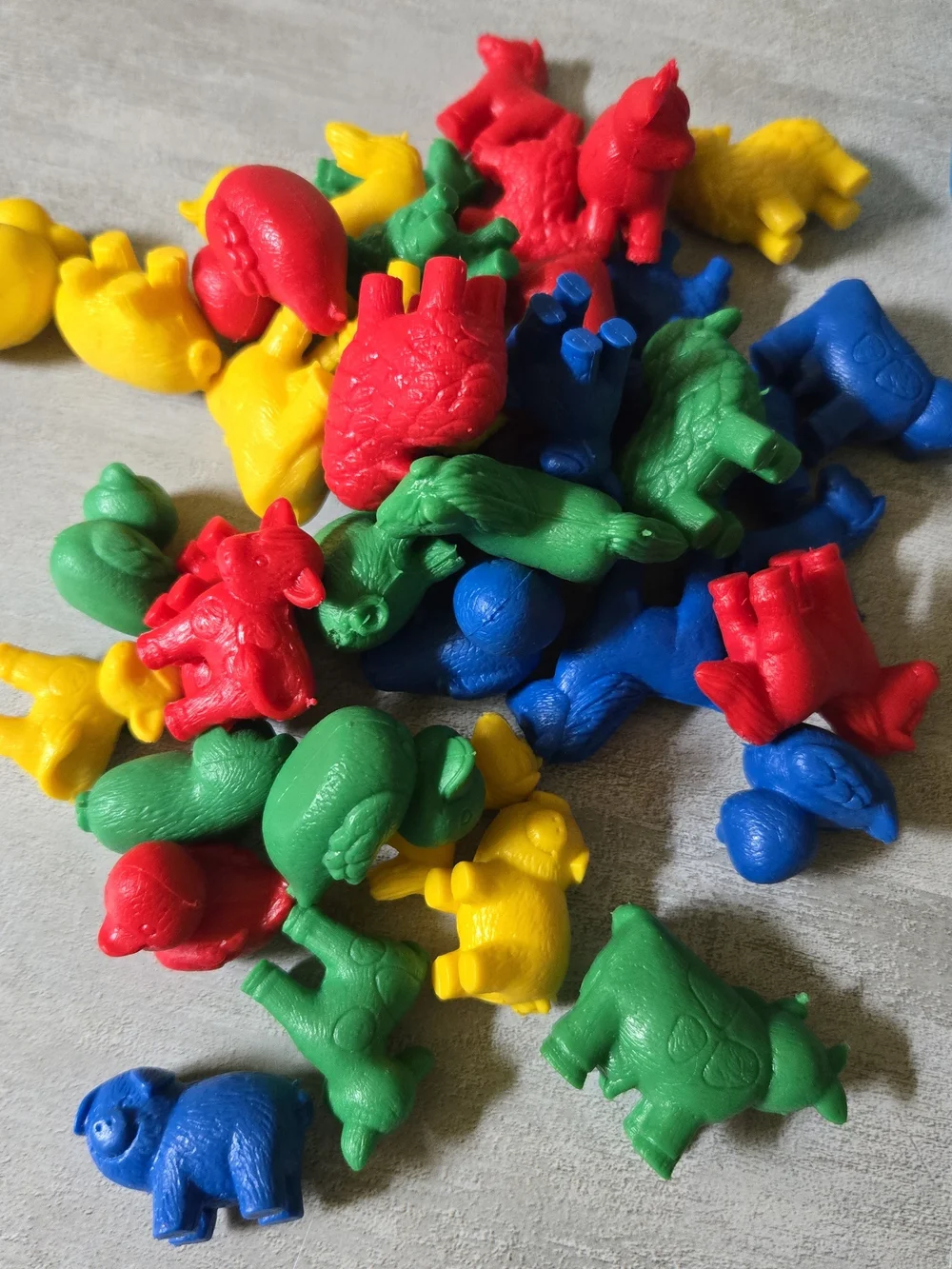 STEM Educational Math Counters Sorting Set Counting Bears Animals Stacking Cups
